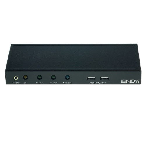 Lindy 200m CAT5 KVM Extender, Dual VGA, USB & Audio