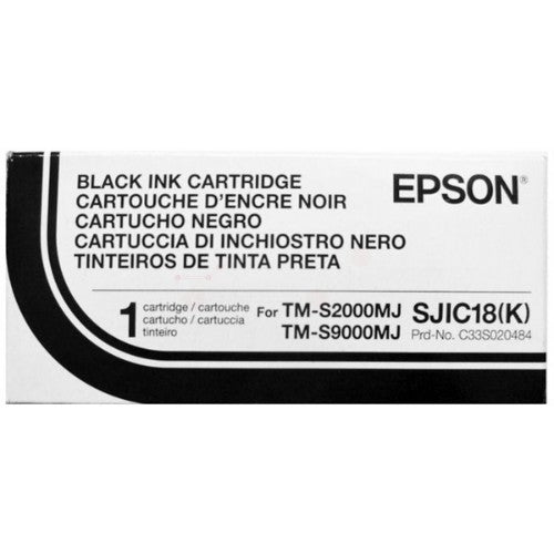 Epson C33S020701/SJIC-18-K Ink cartridge black 32.5ml for Epson TM-S 2000