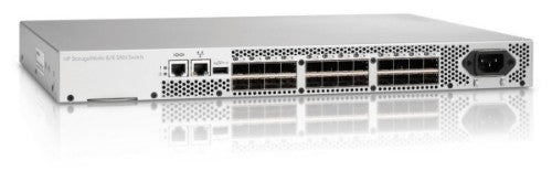 HPE 8/8 Base 8-port Enabled SAN Managed 1U Grey