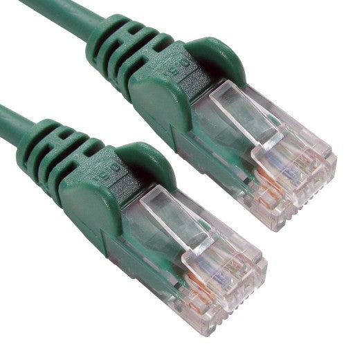 Cables Direct 0.5m Economy 10/100 Networking Cable - Green