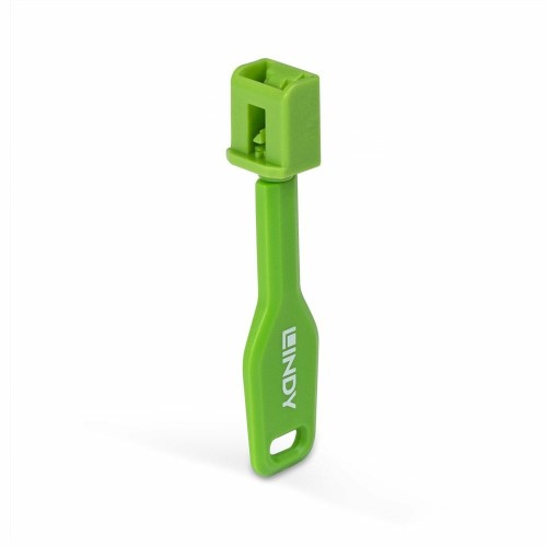 Lindy SFP Port Locks Green, 10x + 1 Key