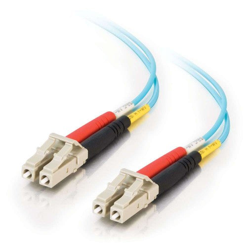 C2G 85557 fibre optic cable 30 m LC OFNR Turquoise