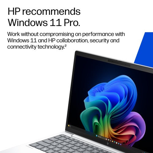 HP EliteBook 6 8 G2i Next Gen AI PC Intel Core Ultra 7 325 Laptop 33.8 cm (13.3") WUXGA 16 GB LPDDR5x-SDRAM 512 GB SSD Wi-Fi 7 (802.11be) Windows 11 Pro Silver