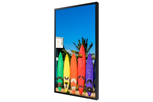 Samsung OM46B Digital signage flat panel 116.8 cm (46") LCD Wi-Fi 4000 cd/m² Full HD Black Tizen 5.0 24/7