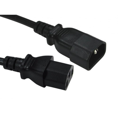 Cables Direct RB-310 power cable Black 3 m C13 coupler C14 coupler