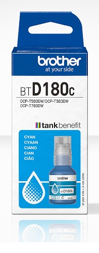 Brother BT-D180C Ink bottle cyan, 5K pages ISO/IEC 19752 48.8ml for Brother DCP-T 580 DW