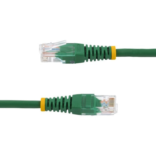 StarTech.com Cat5e Patch Cable with Molded RJ45 Connectors - 1 ft. - Green