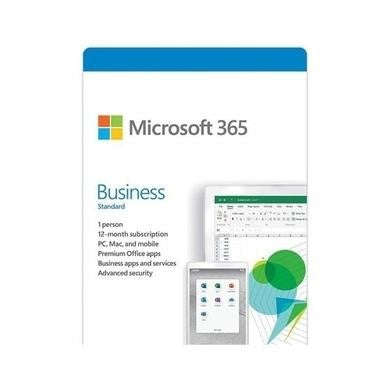Microsoft Office 365 Business Standard Office suite 1 license(s) 1 year(s)