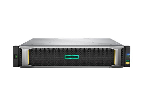 HPE MSA 2050 disk array 7.2 TB Rack (2U) Black, Stainless steel