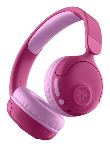 JLab JBuddies Pop Headset Wired & Wireless Head-band Calls/Music USB Type-C Bluetooth Pink