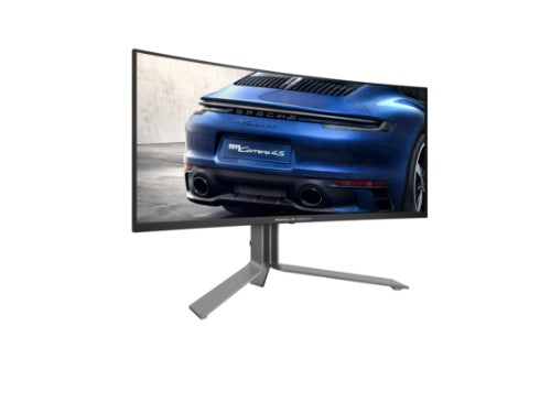 AOC Porsche PD34 computer monitor 86.4 cm (34") 3440 x 1440 pixels Wide Quad HD QD-OLED Black
