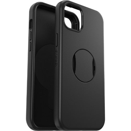OtterBox OtterGrip Symmetry Series for iPhone 15 Plus, Black