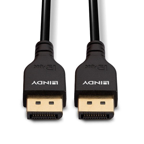 Lindy 2m Slim DisplayPort 1.4 Cable