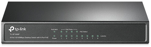 TP-Link TL-SF1008P network switch Unmanaged Fast Ethernet (10/100) Power over Ethernet (PoE) Olive
