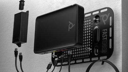 HP Poly Studio G62 Video Conferencing System With Mounting Plate Kit No Power Cord TAA