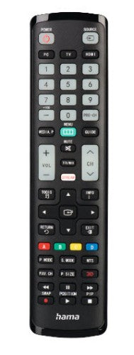 Hama 00221060 remote control IR Wireless TV Press buttons