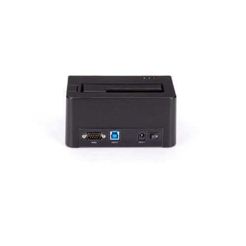 StarTech.com Single Bay Hard Drive Eraser, Standalone HDD/SSD Sanitizer, 4Kn, USB 3.0 to SATA III (6 Gbps), 9 Erase Modes, LCD Display, Secure Erase Hard Disk Sanitizer Dock, DB-9 Printer Port, TAA Compliant