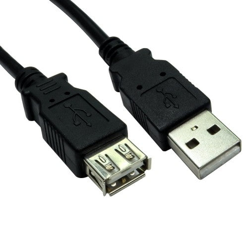 Cables Direct USB2-022K USB cable USB 2.0 2 m USB A Black