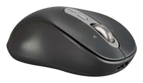 V7 MW600BT Dual Mode Bluetooth 2.4Ghz Fast, Side Scroll Mouse - USB-C Rechargeable - Wireless Connectivity - 2-Bluetooth Channels, 1-2.40 Ghz Channel - 7 Button(s) - Selectable 1000-1600-2400-3200 dpi - Battery included - Windows - MacOS - ChromeOS