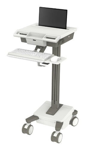 Ergotron M021-0101-100000-1-0 All-in-One PC/workstation mount/stand 19.5 kg White, Grey 43.2 cm (17")