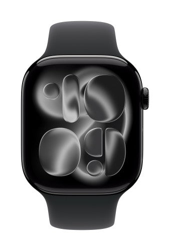 Apple MXM43ZM/A smart wearable accessory Band Black Fluoroelastomer