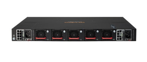 HPE Aruba Networking CX 8320 48p 10G SFP/SFP+ 6p 40G QSFP+ X472 5 Fans 2 PS Switch Bundle Managed L3 1U Black