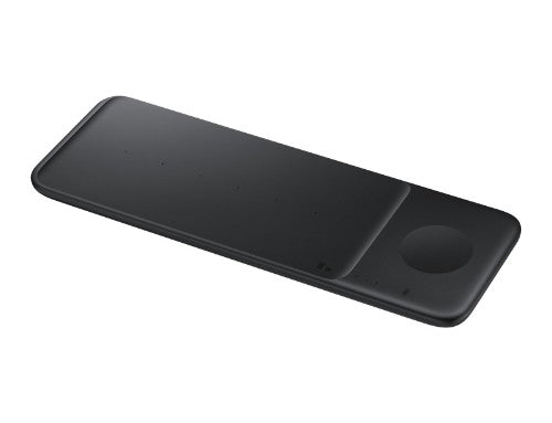 Samsung Wireless Charger Trio Headset, Smartphone, Smartwatch Black USB Wireless charging Fast charging Indoor