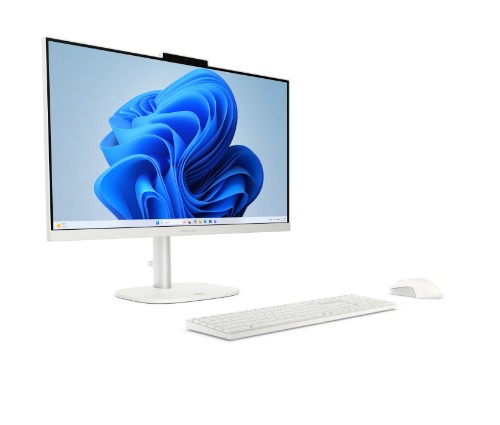 HP OmniStudio All-in-One Desktop 24-cu0010na PC Intel Core 3 100U 60.5 cm (23.8") 1920 x 1080 pixels 8 GB DDR5-SDRAM 512 GB SSD Windows 11 Home Wi-Fi 6 (802.11ax) White