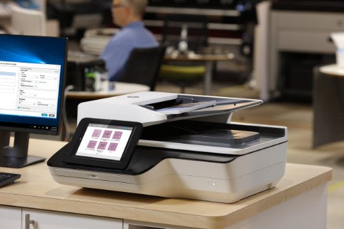 HP ScanJet Enterprise Flow N9120 fn2 Flatbed scanner 600 x 600 DPI A3 Black, White