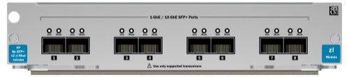 Hewlett Packard Enterprise 8-port 10GbE SFP+ v2 zl network switch module