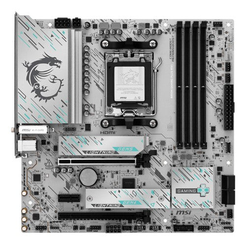 MSI B850M GAMING PLUS WIFI motherboard AMD B850 Socket AM5 micro ATX