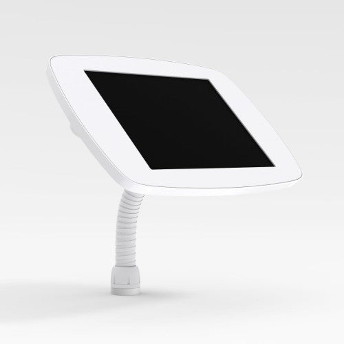 Bouncepad Flex | Apple iPad 8th Gen 10.2 (2020) | White | Exposed Front Camera and Home Button |