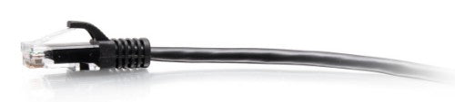 C2G 0.9m Cat6a Snagless Unshielded (UTP) Slim Ethernet Patch Cable - Black