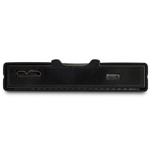 StarTech.com Biometric Enclosure - Encrypted USB 3.0 2.5" SATA Hard Drive Enclosure - Fingerprint/Password Access - 256-bit AES Data Encryption - Secure External USB 3.1 Gen 1 to HDD/SSD