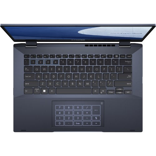 ASUS ExpertBook B5 Flip B5402FVA-KAi715X Intel® Core™ i7 i7-1360P Hybrid (2-in-1) 35.6 cm (14") Touchscreen Full HD 16 GB DDR5-SDRAM 512 GB SSD Wi-Fi 6E (802.11ax) Windows 11 Pro Black