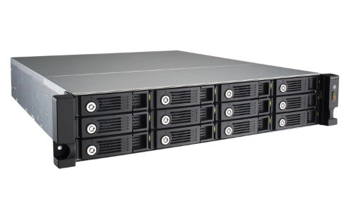 QNAP TVS-1271U-RP NAS Rack (2U) Ethernet LAN Black, Grey i5-4590S