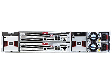 HPE D3700 w/25 2TB 12G SAS 7.2K SFF (2.5in) Midline Smart Carrier HDD 50TB Bundle disk array Rack (2U) Silver
