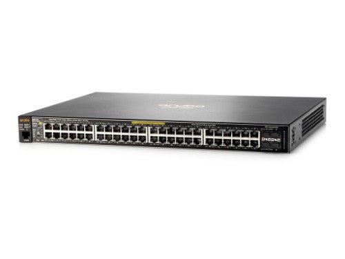 HPE Aruba Networking Aruba 2530 48G PoE+ Managed L2 Gigabit Ethernet (10/100/1000) Power over Ethernet (PoE) 1U Black