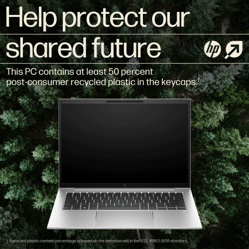 HP EliteBook 840 G10 Intel® Core™ i5 i5-1345U Laptop 35.6 cm (14") WUXGA 16 GB DDR5-SDRAM 512 GB SSD Wi-Fi 6E (802.11ax) Windows 11 Pro Silver
