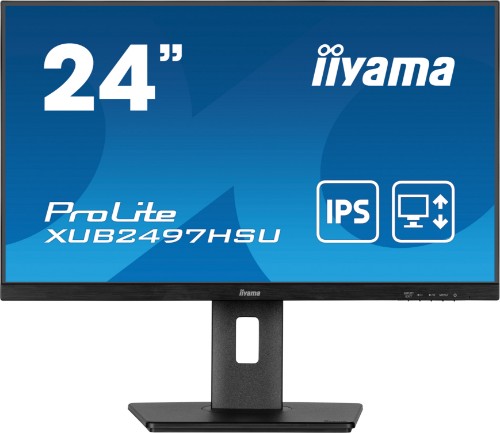 iiyama XUB2497HSU-B2 computer monitor 60.5 cm (23.8") 1920 x 1080 pixels Full HD LED Black