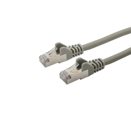 connektgear 7m RJ45 CAT6a SSTP Stranded Flush Moulded LS0H Network Cable - 26AWG - Grey