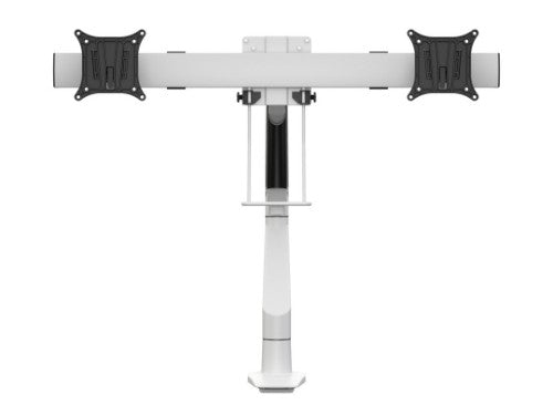 Multibrackets M VESA Gas Lift Arm Single White w, Duo Crossbar