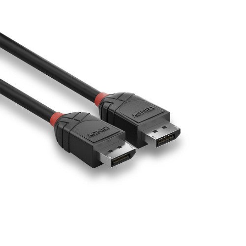 Lindy 3m DisplayPort 1.2 Cable, Black Line