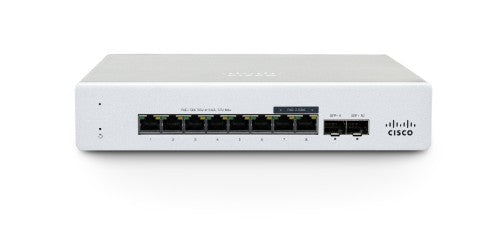 Cisco Meraki MS130 compact Managed 2.5G Ethernet (100/1000/2500) Power over Ethernet (PoE) 1U Aluminium