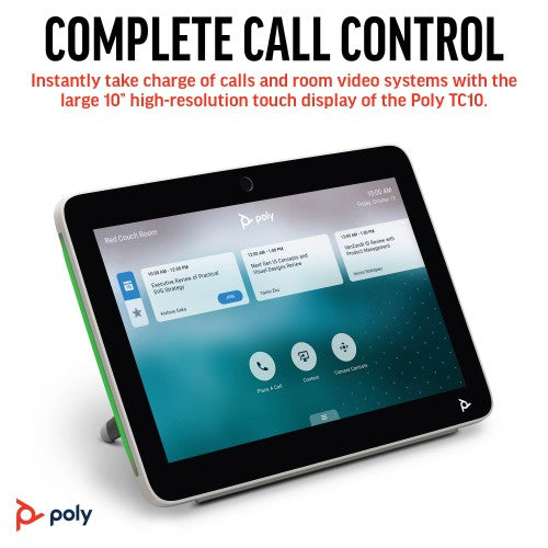 HP Poly Studio X52 All-In-One Video Bar with TC10 Controller Kit