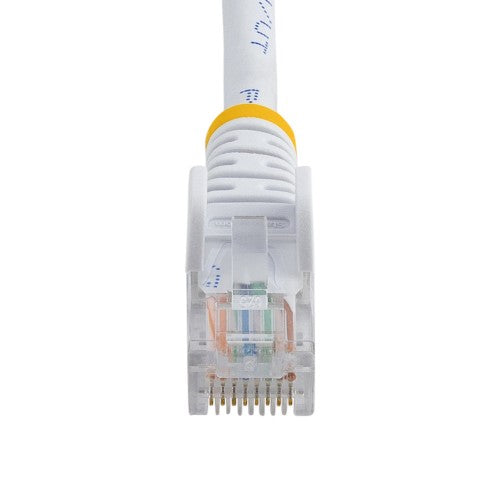 StarTech.com Cat5e Ethernet Patch Cable with Snagless RJ45 Connectors - 7 m, White