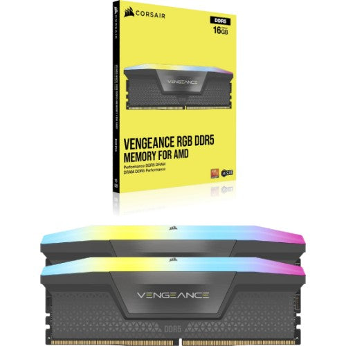 Corsair Vengeance RGB CMH32GX5M2B6000Z38 memory module 32 GB 2 x 16 GB DDR5 6000 MT/s 288-pin DIMM