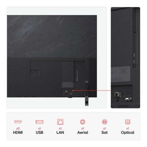 LG 65QNED84A6C.AEK TV 165.1 cm (65") 4K Ultra HD Smart TV Wi-Fi Black