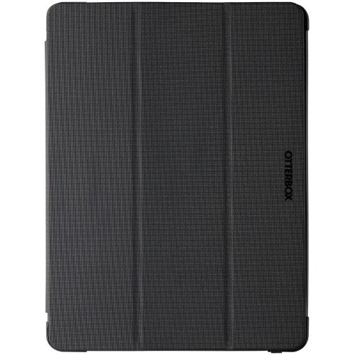 OtterBox React Folio Case for iPad 8th/9th gen, Shockproof, Drop proof, Ultra-Slim Protective Folio Case, Tested to Military Standard, Black, No Retail packaging