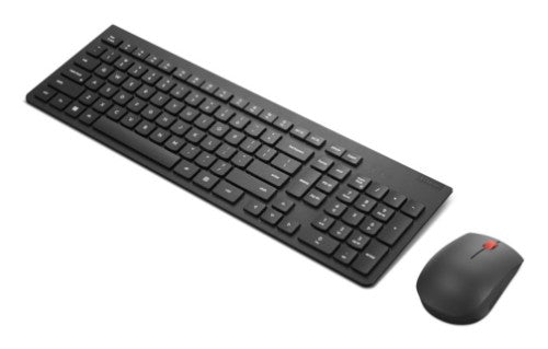 Lenovo 4X31N50708 keyboard Mouse included Universal RF Wireless QWERTY US English Black
